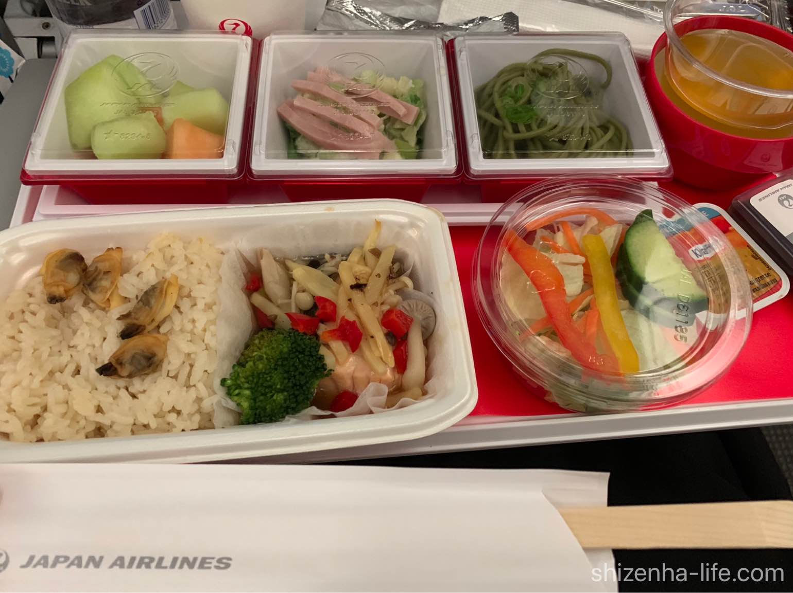 JAL国際便機内食