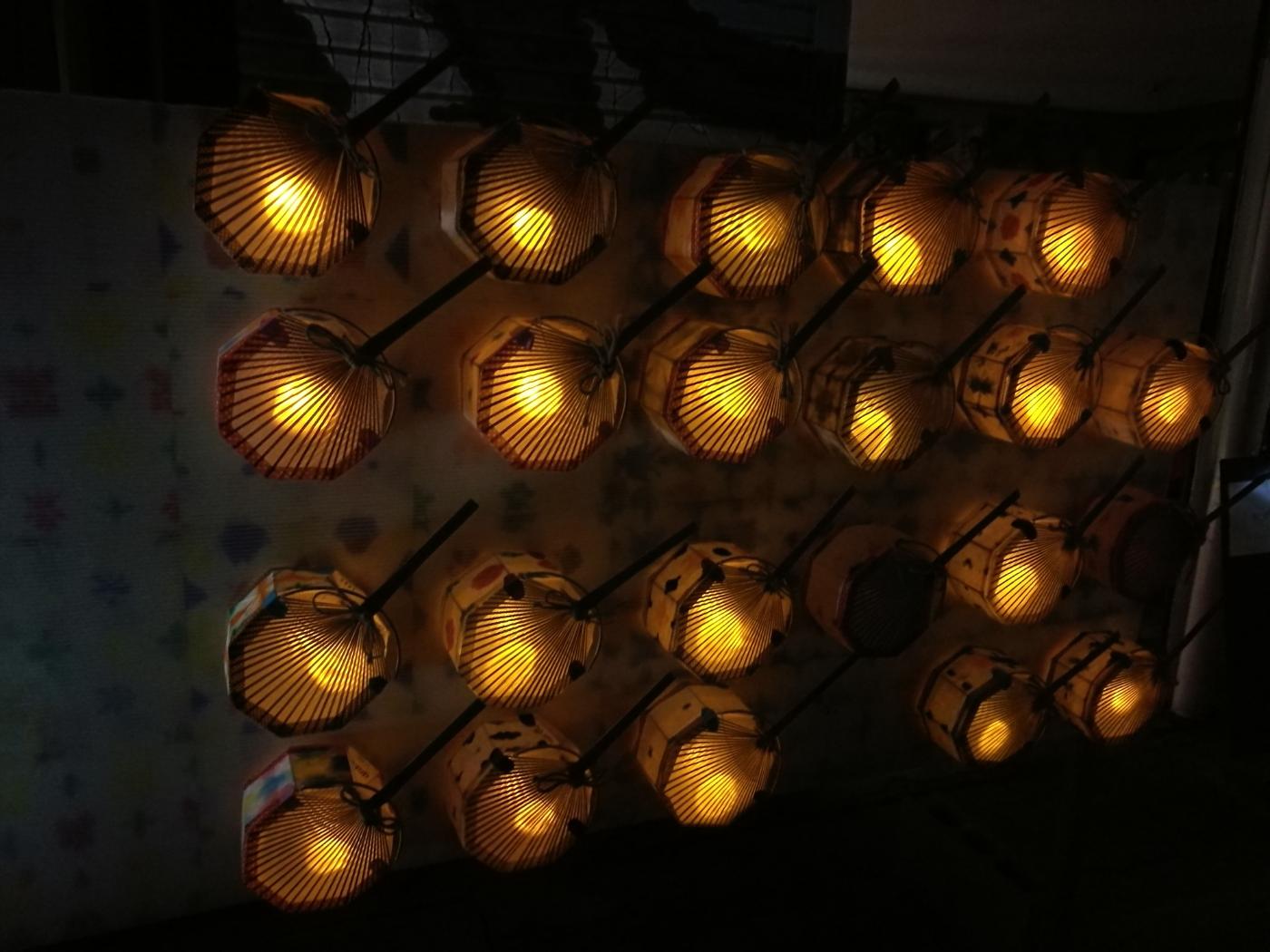 おしろのまちの市夜市レンタル提灯