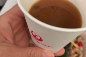 JAL国際便みそ汁のサービス